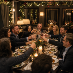 Cena de navidad ed empresa