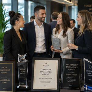 premios y reconocimientos para equipos
