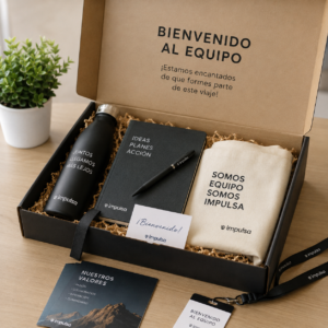 welcome pack personalizado para empleado