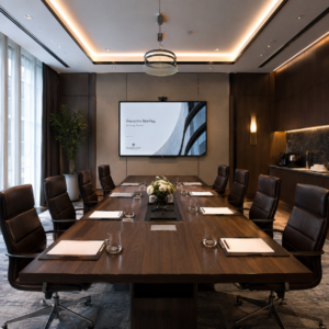 sala privada de reuniones